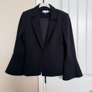 Calvin Klein Black Women's Blazer Jacket Size 6